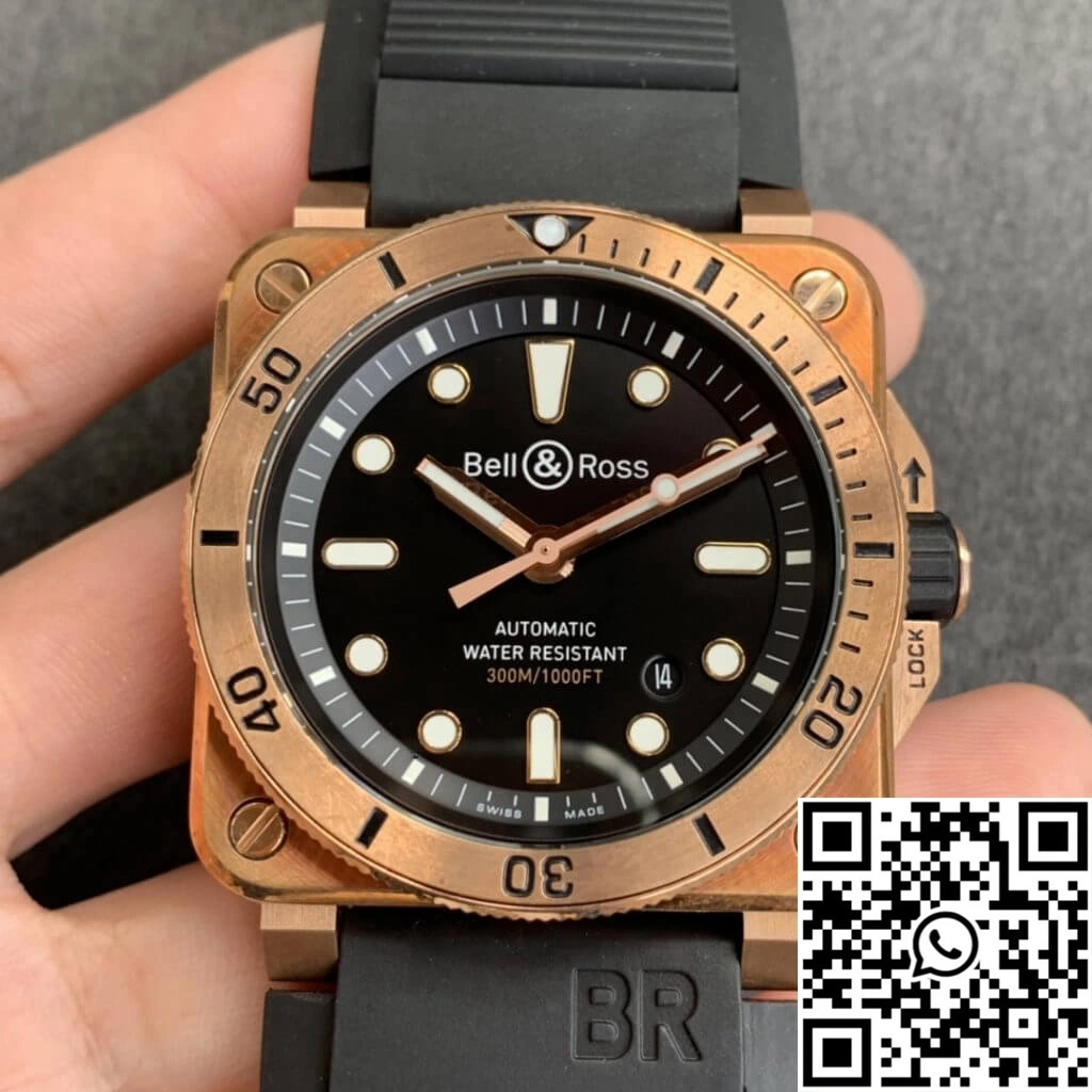 Bell Ross BR03-92 Diver Black Dial Bronze EasyMatch 1528