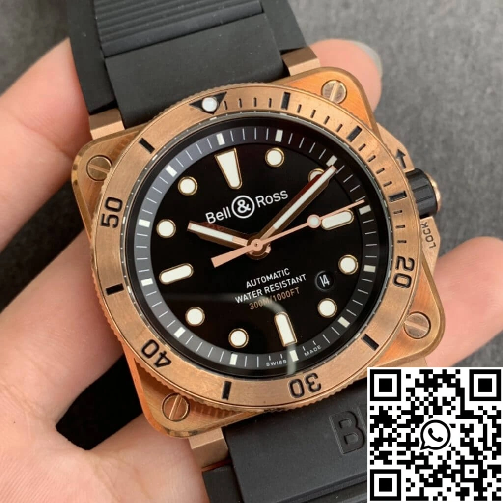 Bell Ross BR03-92 Diver Black Dial Bronze EasyMatch 1528