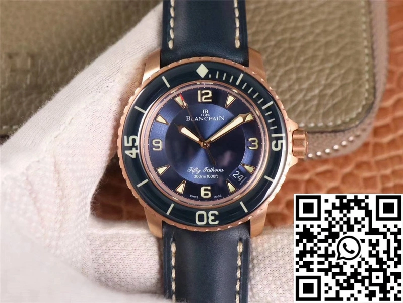 DailyWear Blancpain Fifty Fathoms 5015-3603C-63B ZF Factory Blue Dial 1541