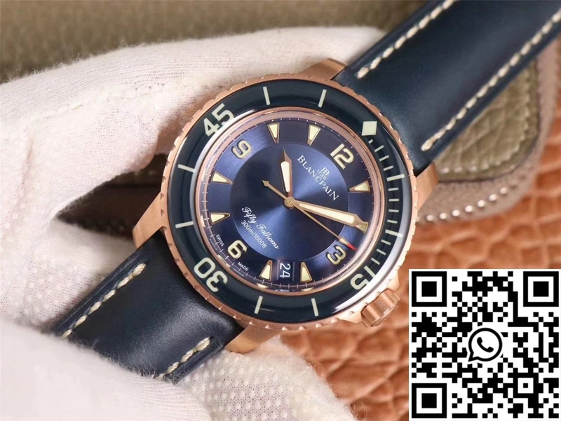 DailyWear Blancpain Fifty Fathoms 5015-3603C-63B ZF Factory Blue Dial 1541