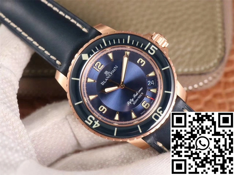 DailyWear Blancpain Fifty Fathoms 5015-3603C-63B ZF Factory Blue Dial 1541