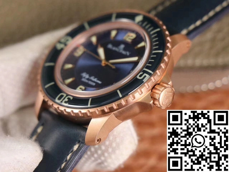 DailyWear Blancpain Fifty Fathoms 5015-3603C-63B ZF Factory Blue Dial 1541