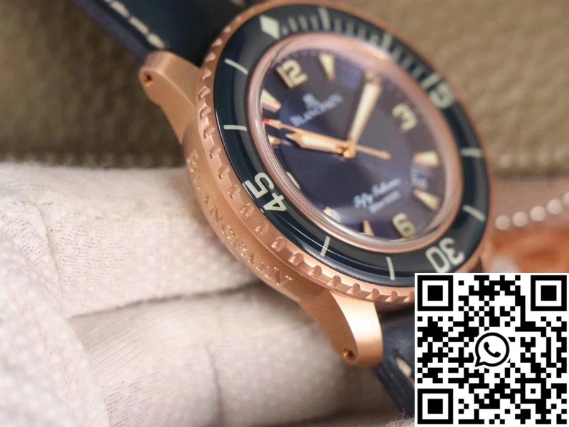 DailyWear Blancpain Fifty Fathoms 5015-3603C-63B ZF Factory Blue Dial 1541