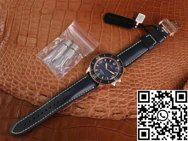 DailyWear Blancpain Fifty Fathoms 5015-3603C-63B ZF Factory Blue Dial 1541