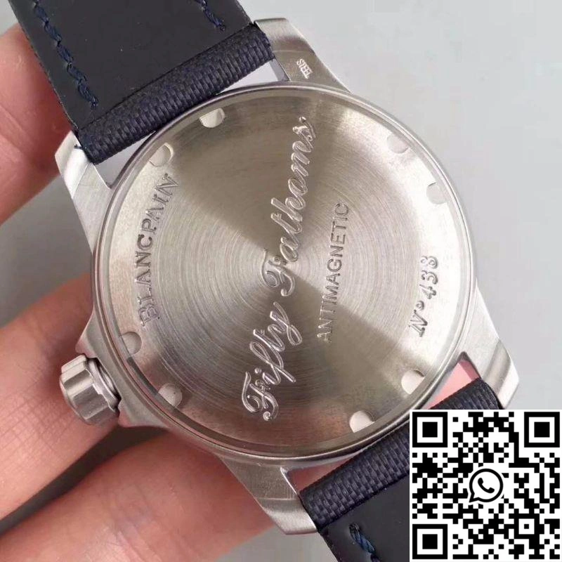 Effortless Blancpain Fifty Fathoms 5015D-1140-52B ZF Factory Blue Dial 1547