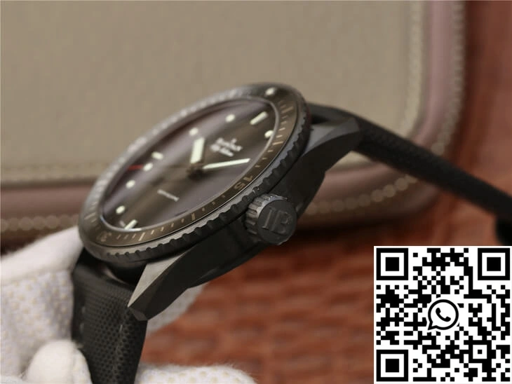 Blancpain Fifty Fathoms Bathyscaphe 5000-0130-B52-B GF Factory Black Ceramic WaterResistant 1534