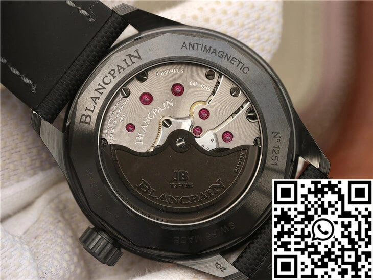 Blancpain Fifty Fathoms Bathyscaphe 5000-0130-B52-B GF Factory Black Ceramic WaterResistant 1534