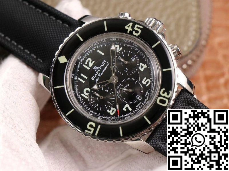 Blancpain Fifty Fathoms Chronographe Flyback 5085 OM Factory Upgraded 1537