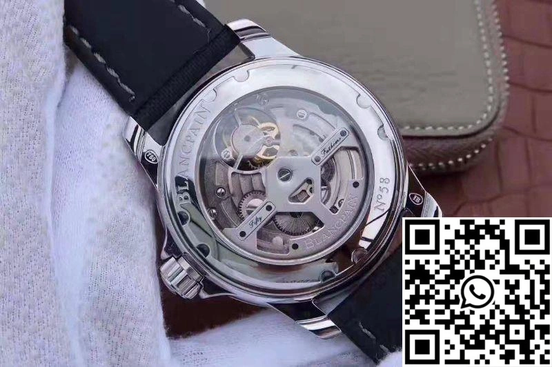 Blancpain Fifty Fathoms Tourbillon 8 Days 5025-1530-52A Black Dial Effortless 1540