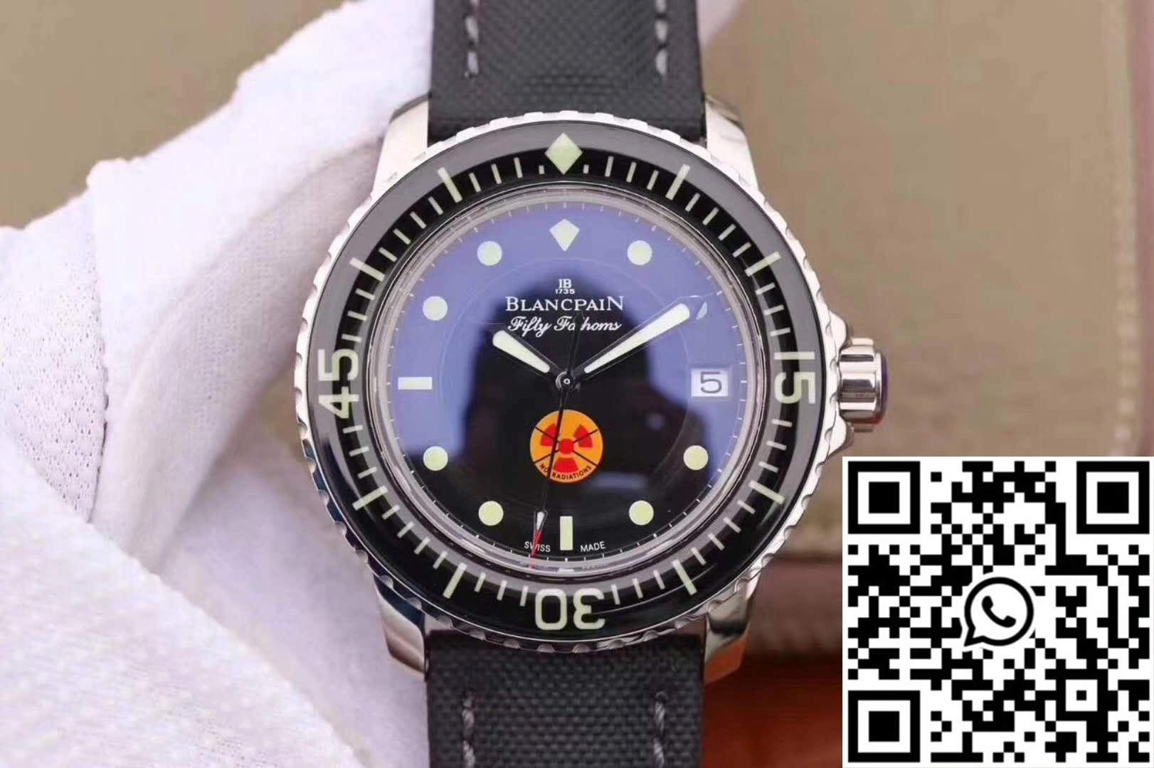 Blancpain Fifty Fathoms Tribute Limited Edition 5015B-1130-52 ZF Factory Black Dial EasyCare 1548
