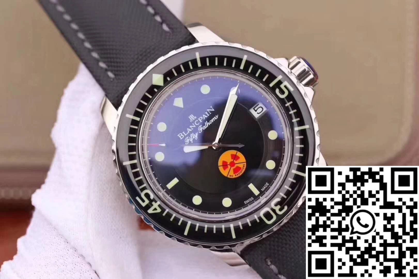 Blancpain Fifty Fathoms Tribute Limited Edition 5015B-1130-52 ZF Factory Black Dial EasyCare 1548