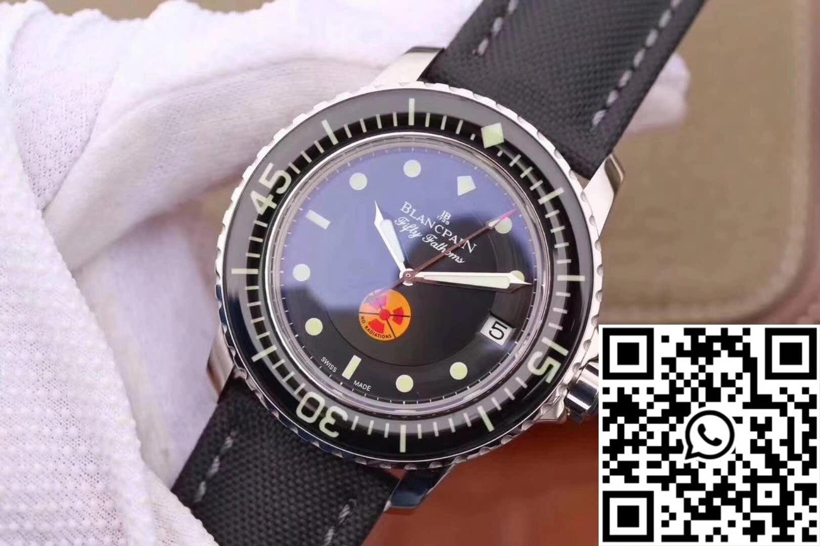 Blancpain Fifty Fathoms Tribute Limited Edition 5015B-1130-52 ZF Factory Black Dial EasyCare 1548
