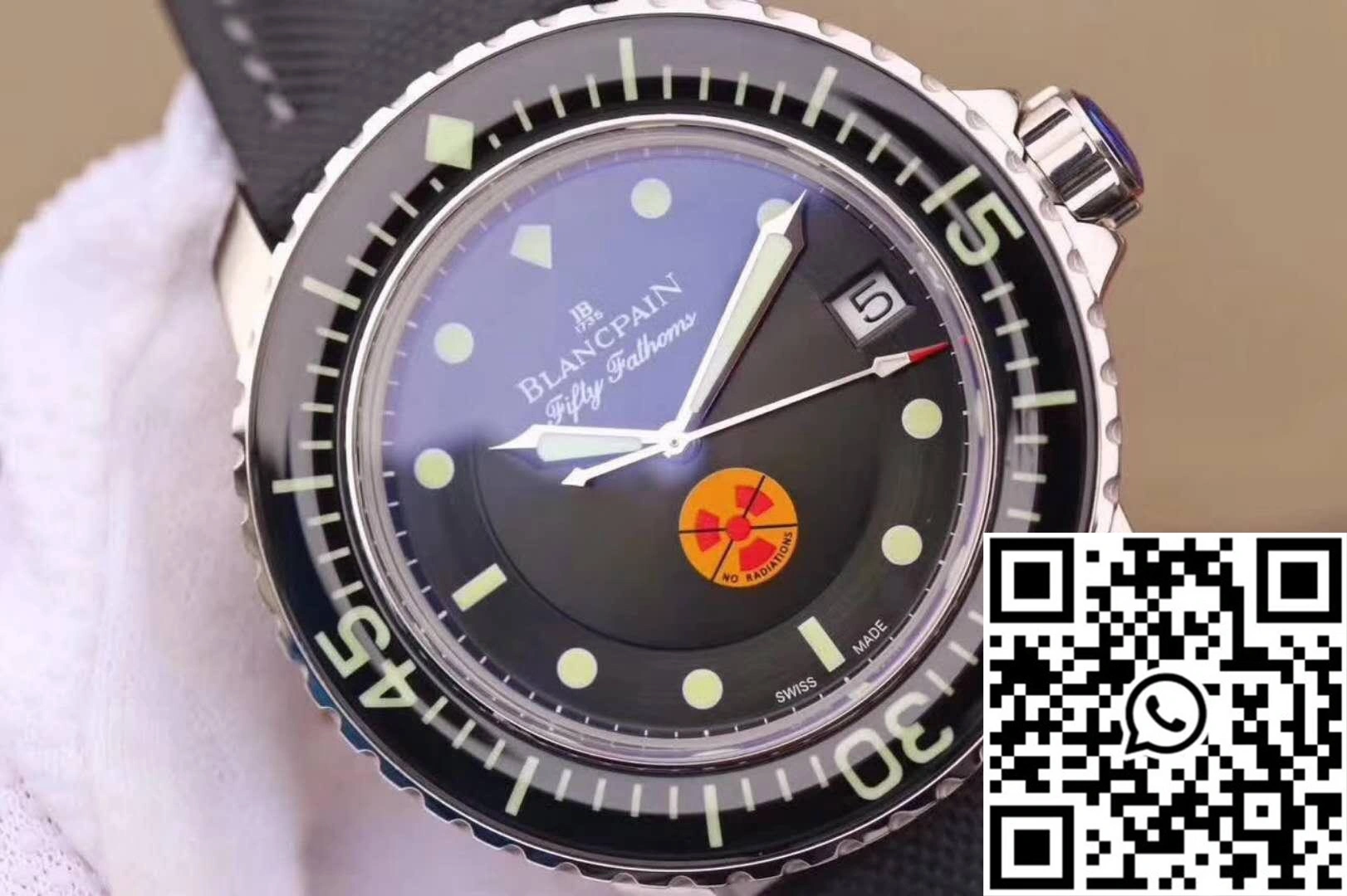Blancpain Fifty Fathoms Tribute Limited Edition 5015B-1130-52 ZF Factory Black Dial EasyCare 1548