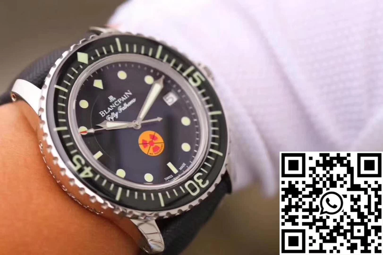 Blancpain Fifty Fathoms Tribute Limited Edition 5015B-1130-52 ZF Factory Black Dial EasyCare 1548