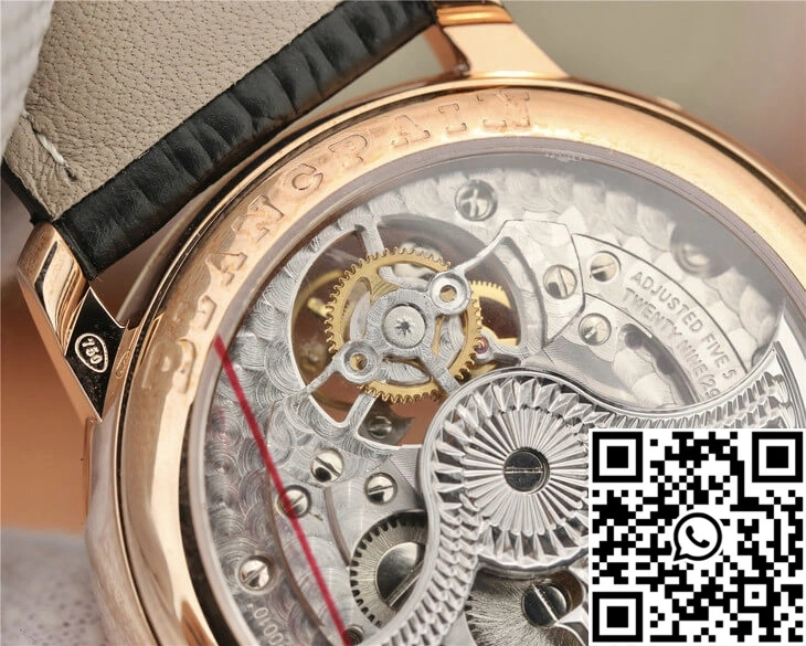 RelaxedFit Blancpain Villeret 6025-3642-55B JB Factory Black Dial 1567