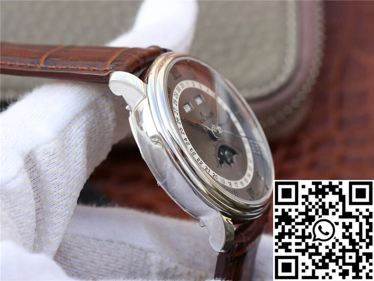 QuickDry Blancpain Villeret 6654-1113-55B OM Factory V2 Grey Dial 1560