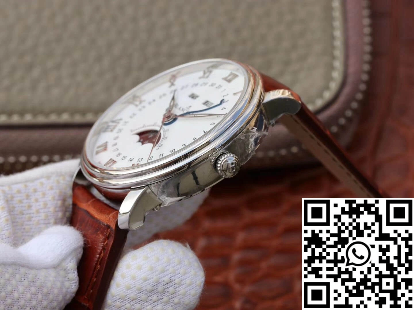 Bright Blancpain Villeret 6654 OM Factory V2 White Dial 1561