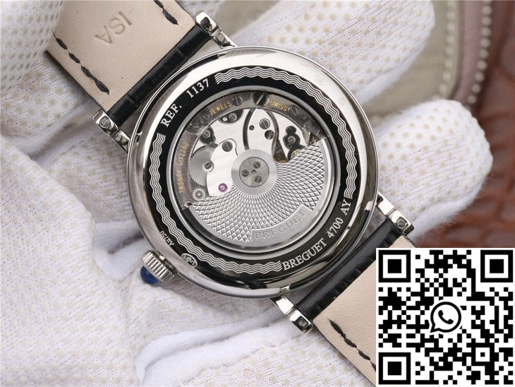 Breguet Classique Moonphase 4396 Stainless Steel White Dial Durable 1571