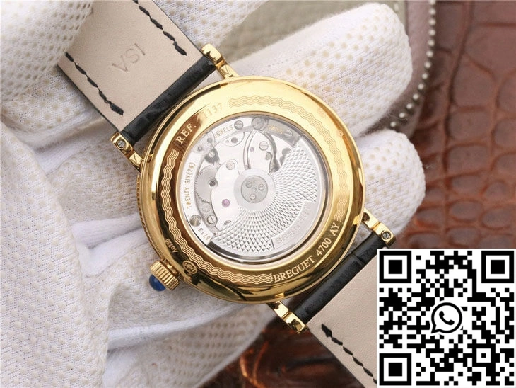 Breguet Classique Moonphase 4396 Yellow Gold White Dial Effortless 1573