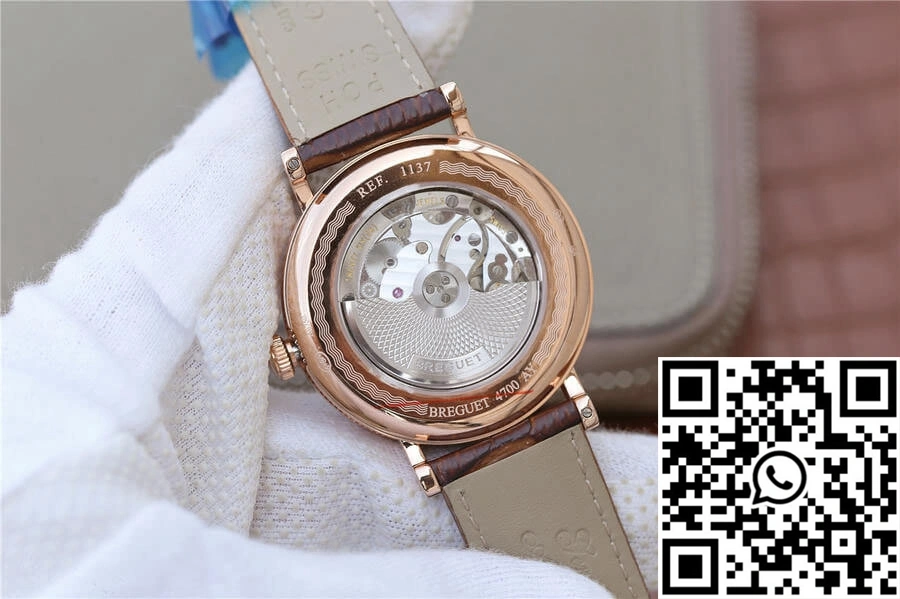 Breguet Classique Moonphase 9087BB TW Factory Rose Gold White Dial Practical 1572