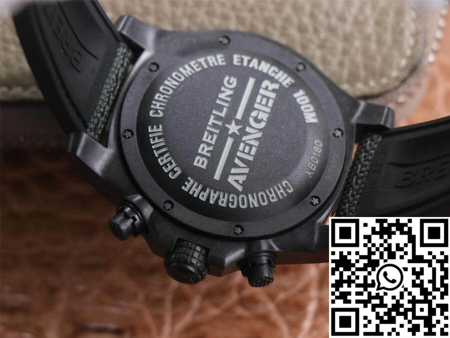Upgraded Breitling Avenger Hurricane 12H XB0180E41I1W1 GF Factory V2 Yellow Dial 1585