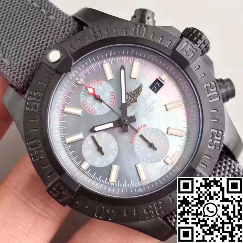 Youthful Breitling Avenger II USA Military Limited Edition M13371BU GF Factory Mother Of Pearl Dial 1583