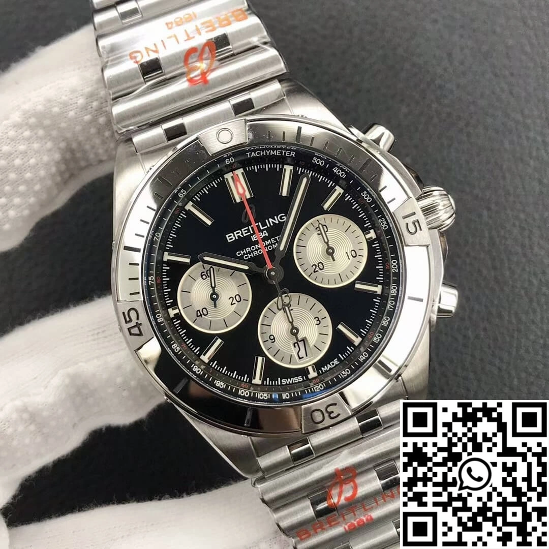 Practical Breitling Chronomat AB0134101B1A1 GF Factory Black Dial 1594