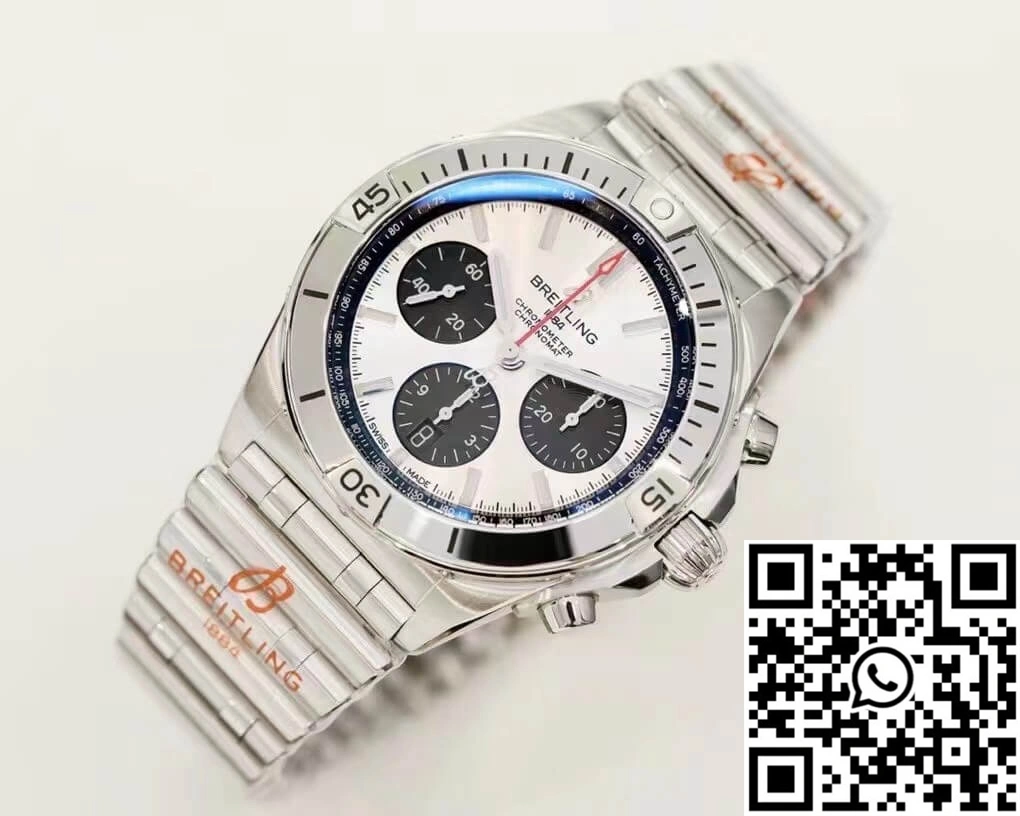 Breitling Chronomat AB0134101G1A1 GF Factory White Dial Sleek 1591
