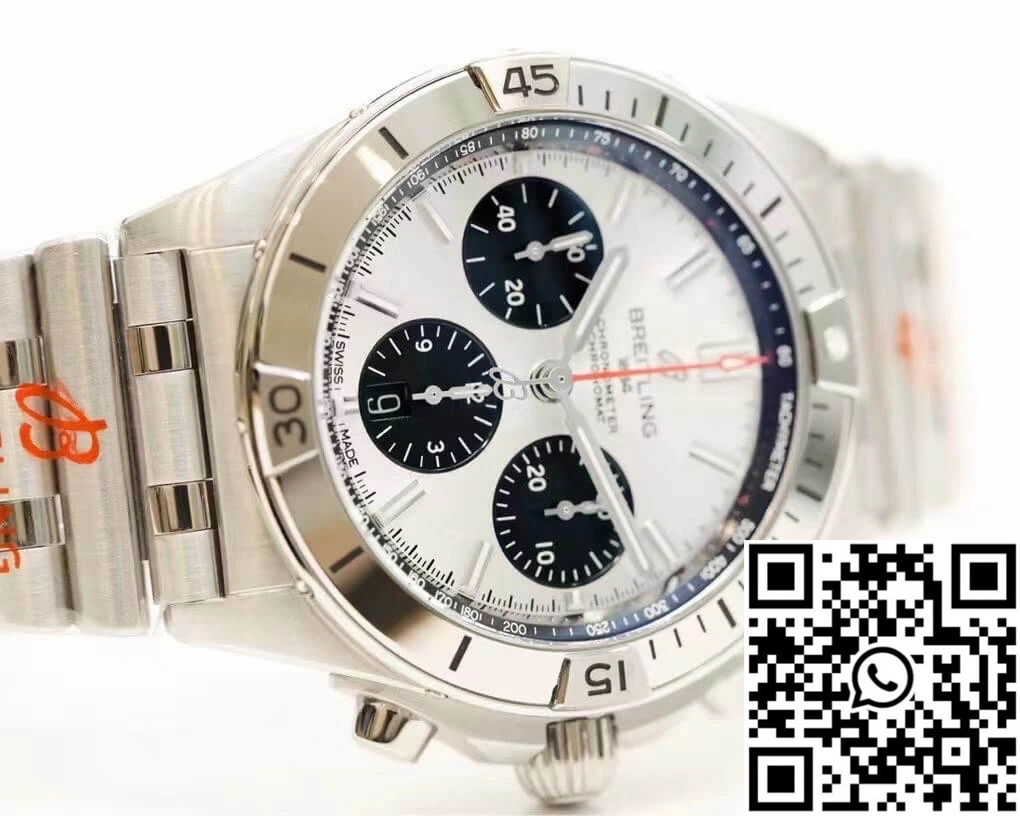 Breitling Chronomat AB0134101G1A1 GF Factory White Dial Sleek 1591