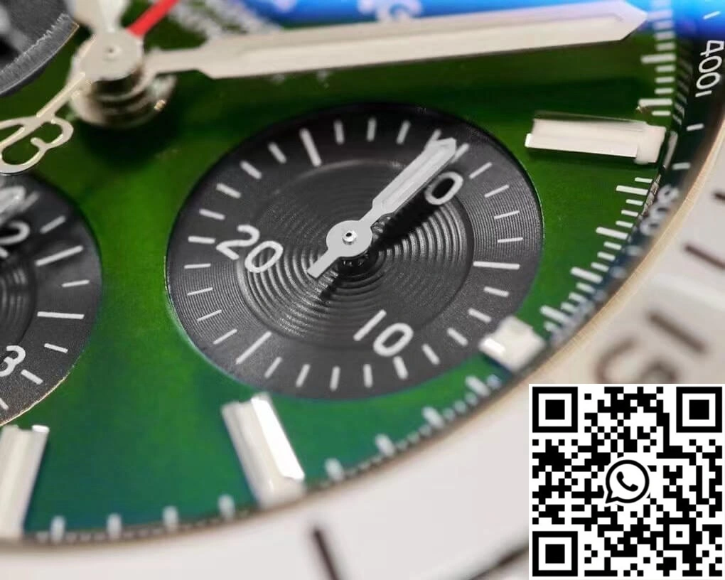 Breitling Chronomat AB01343A1L1A1 GF Factory Green Dial Refined 1589