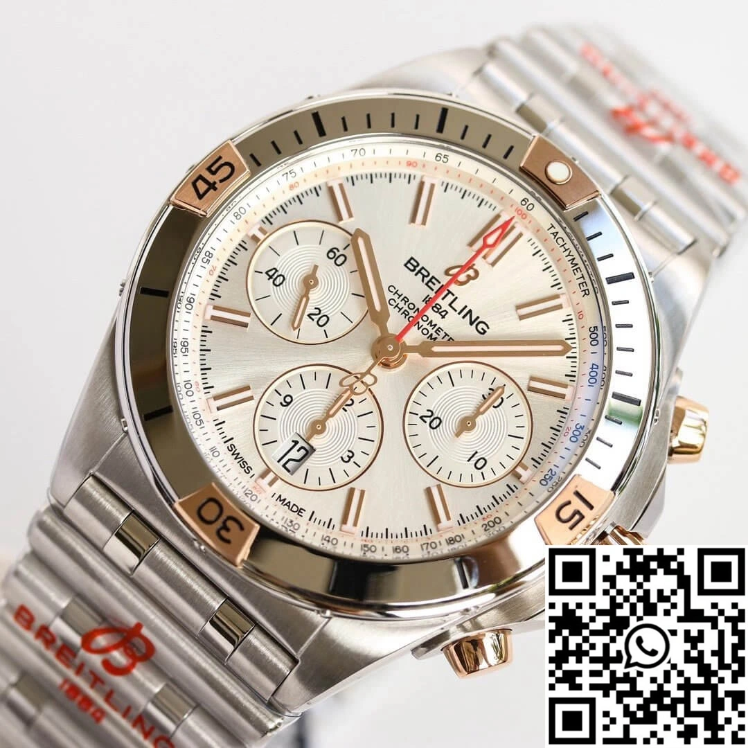 Breitling Chronomat IB0134101G1A1 GF Factory White Dial HighQuality 1586