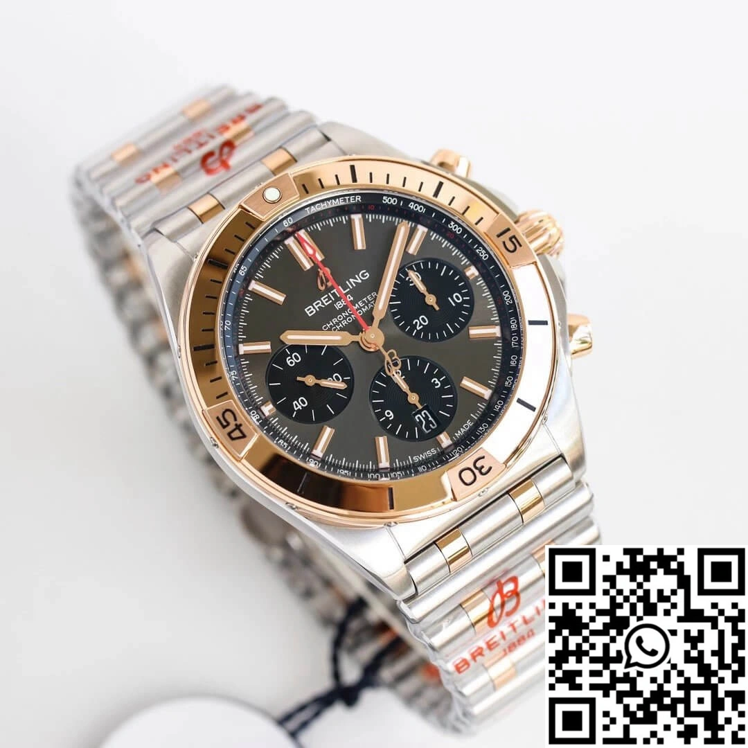 Effortless Breitling Chronomat UB0134101B1U1 GF Factory Rose Gold 1595