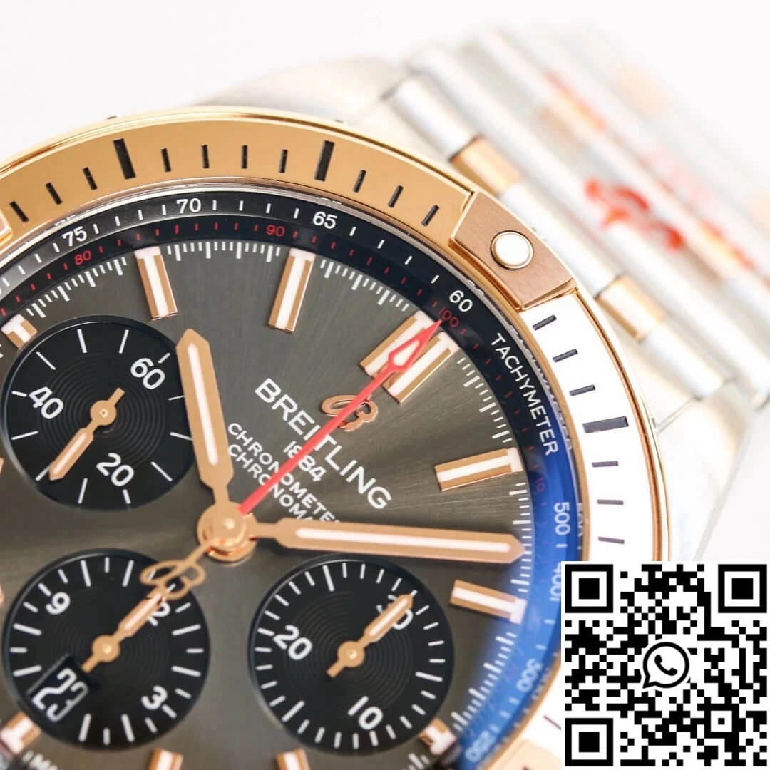 Effortless Breitling Chronomat UB0134101B1U1 GF Factory Rose Gold 1595