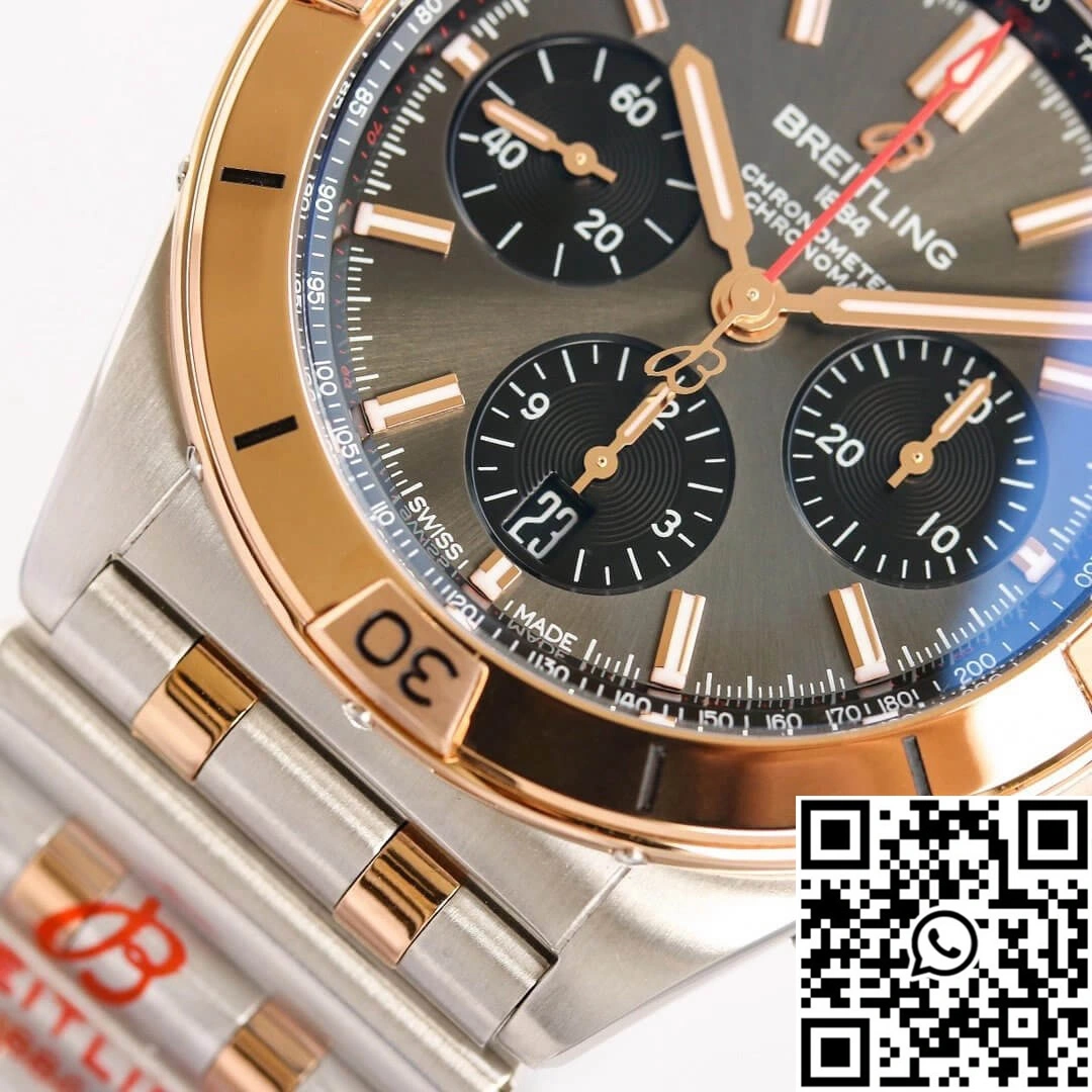 Effortless Breitling Chronomat UB0134101B1U1 GF Factory Rose Gold 1595