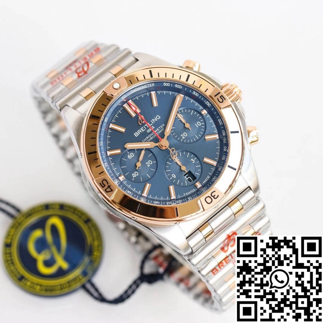 Original Breitling Chronomat UB0134101C1U1 GF Factory Rose Gold 1590