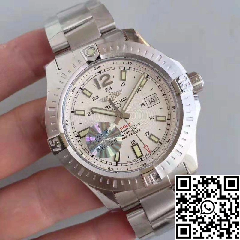 Refined Breitling Colt Automatic 44MM A1738811-G791 GF Factory White Dial 1597