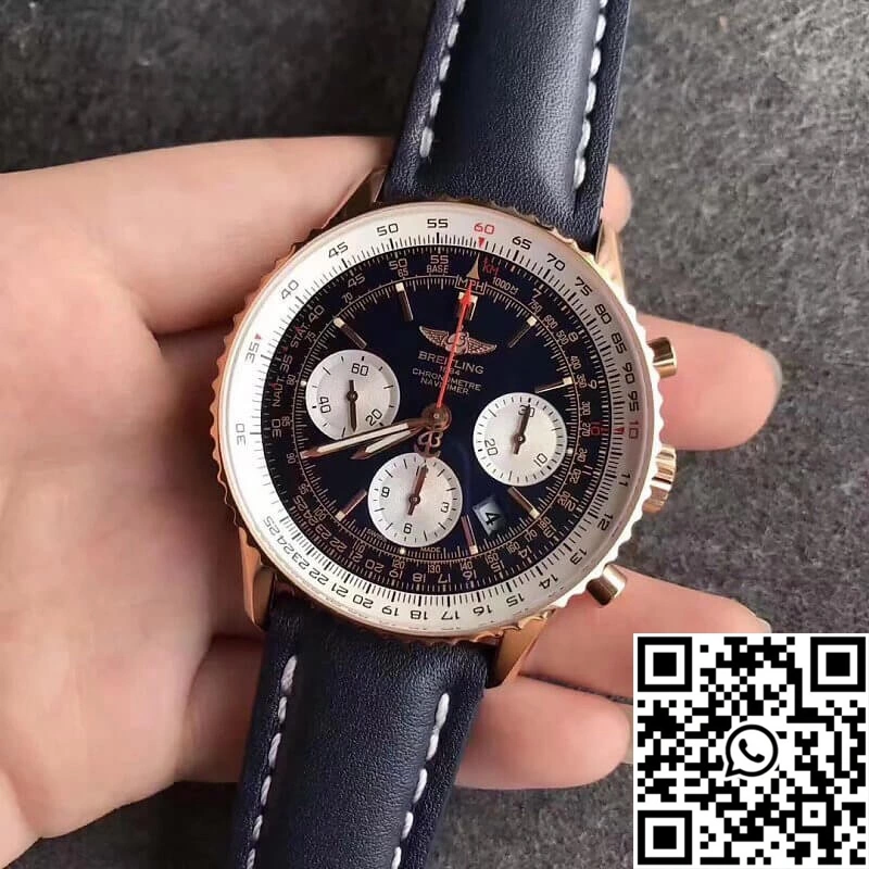 EasyMatch Breitling Navitimer 01 RB012012 JF Factory Blue Dial 1603