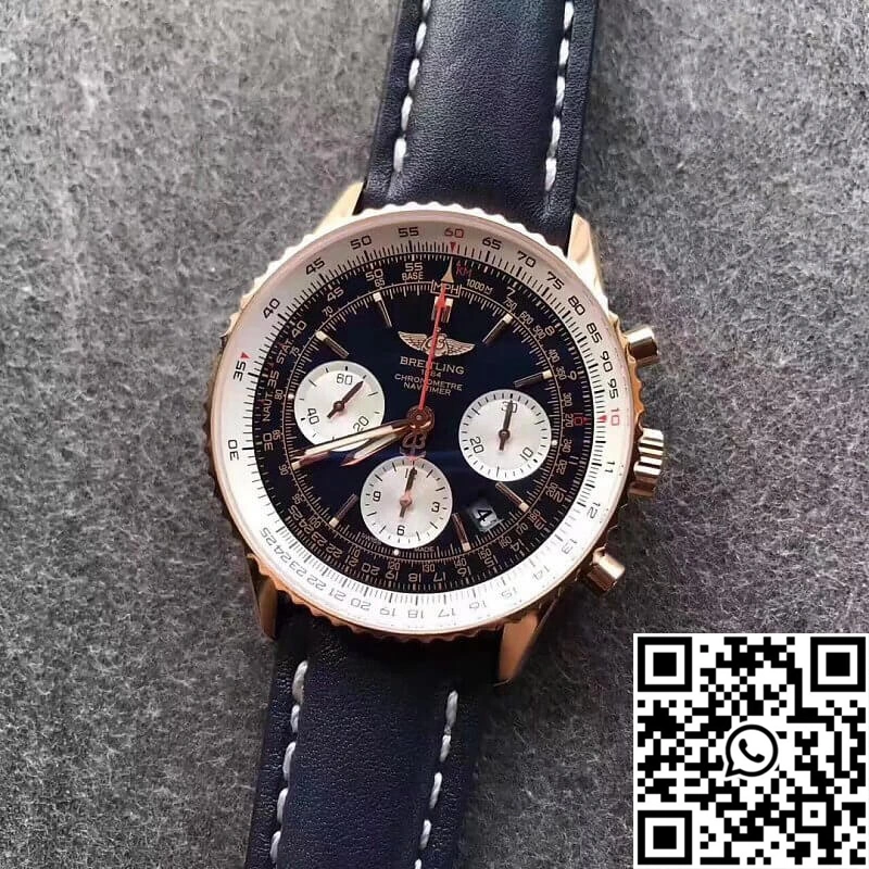 EasyMatch Breitling Navitimer 01 RB012012 JF Factory Blue Dial 1603