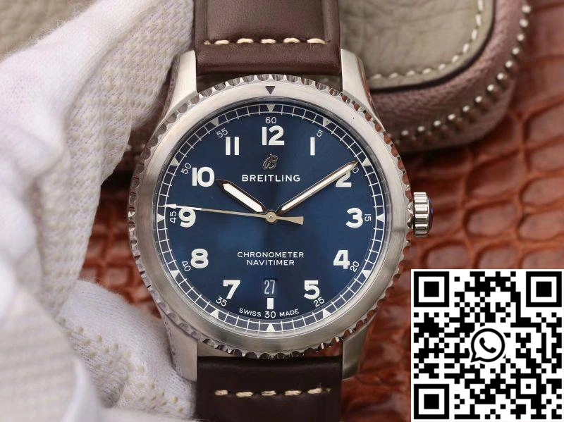 Breitling Navitimer 08 A17314101C1X1 ZF Factory Blue Dial Unique 1612