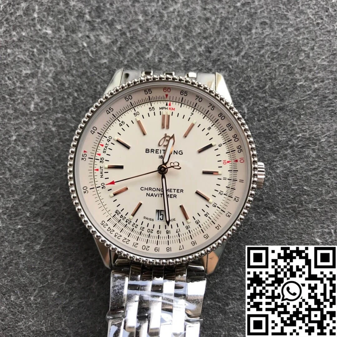 Breitling Navitimer 1 A17326211G1A1 V7 Factory Stainless Steel TravelReady 1617