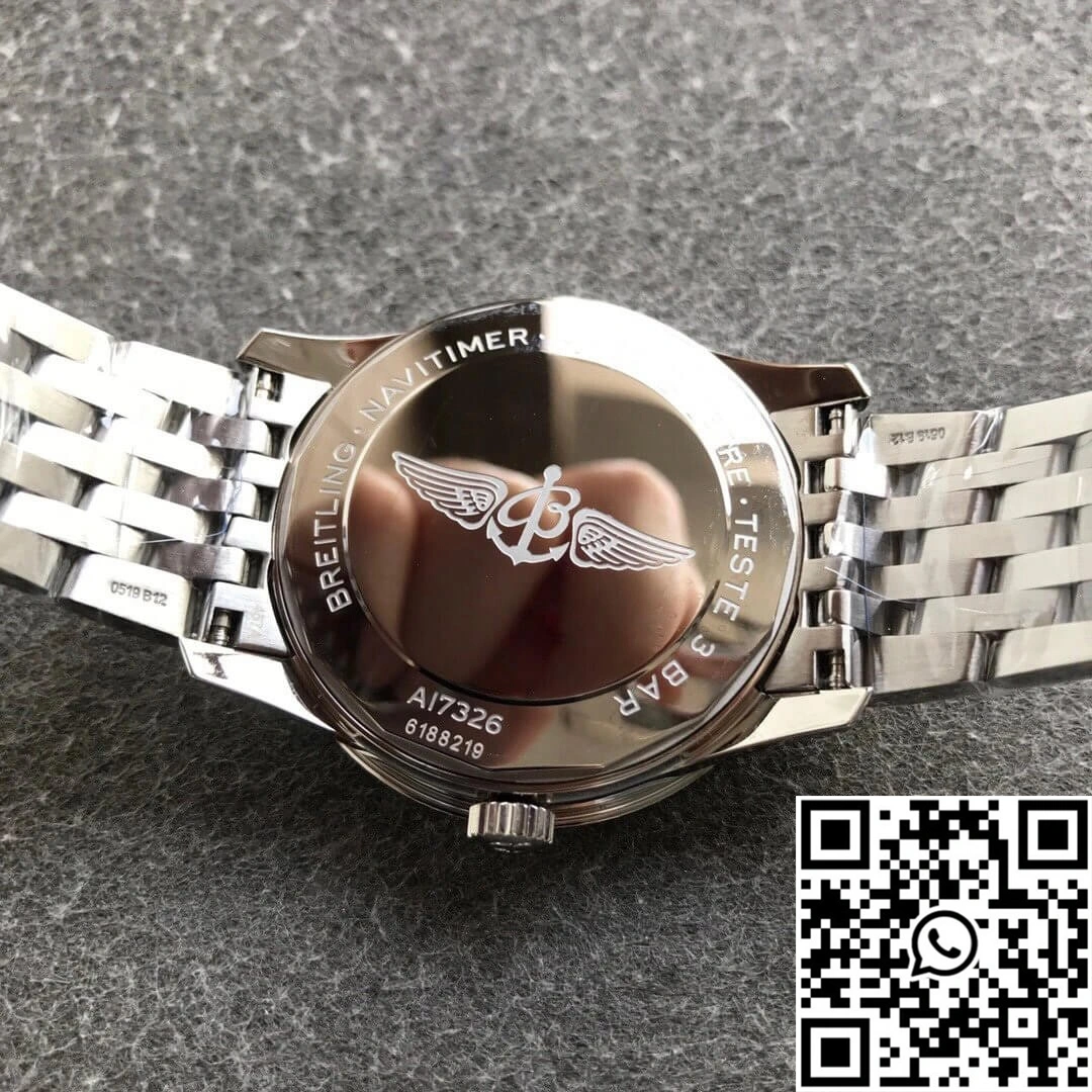 Breitling Navitimer 1 A17326211G1A1 V7 Factory Stainless Steel TravelReady 1617
