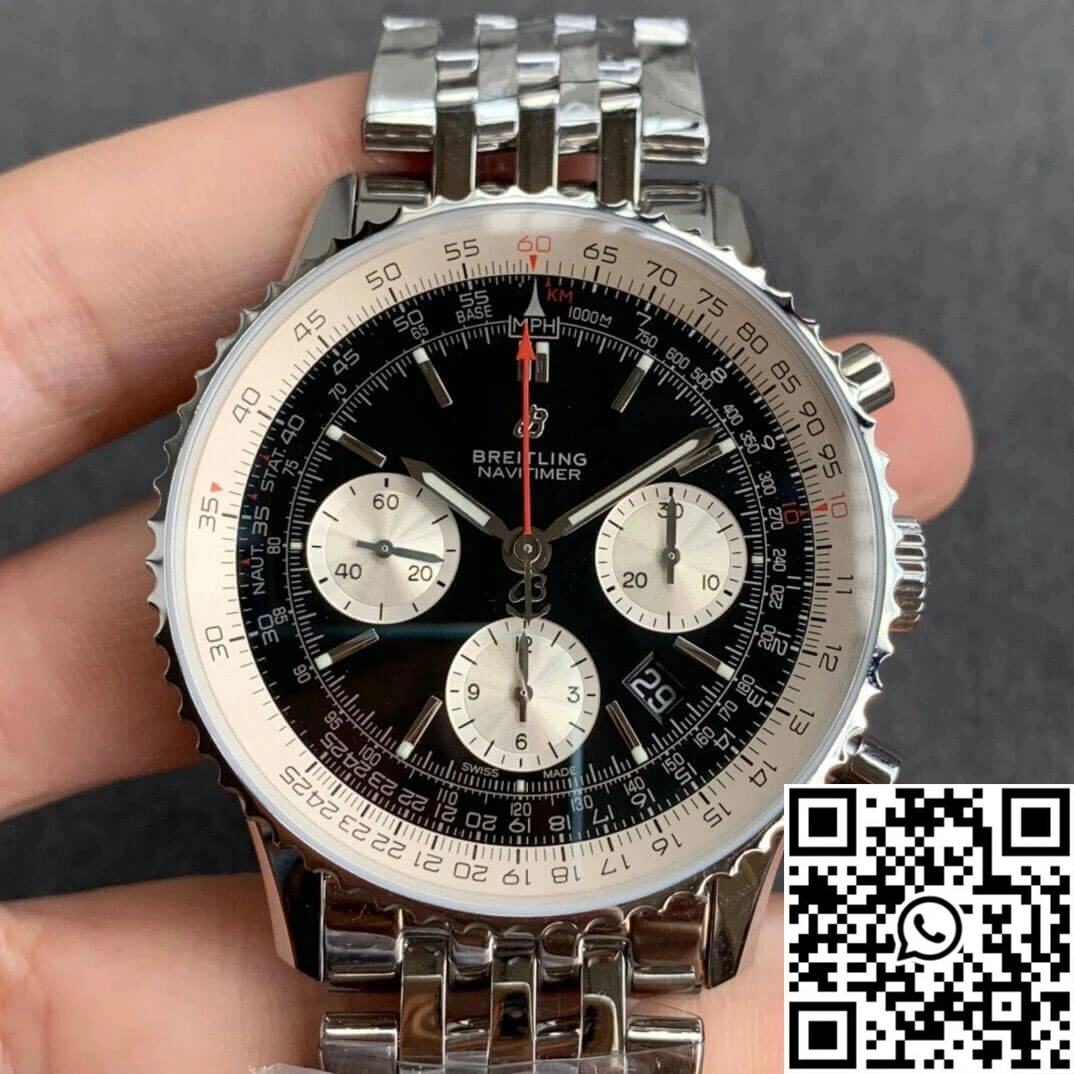 Breitling Navitimer 1 B01 AB0121211B1A1 GF Factory Black Dial Durable 1611