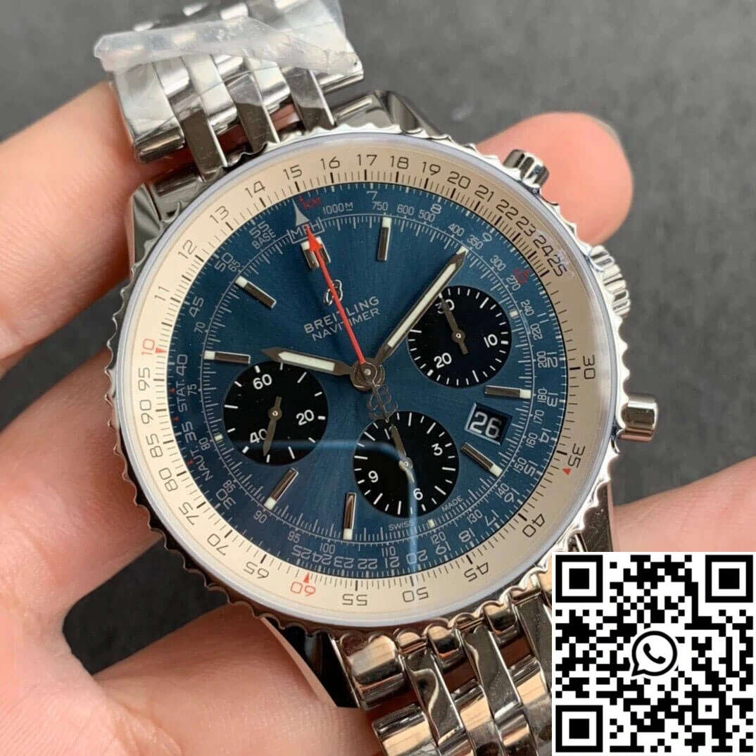 Sophisticated Breitling Navitimer 1 B01 AB0121211C1A1 GF Factory Blue Dial 1613