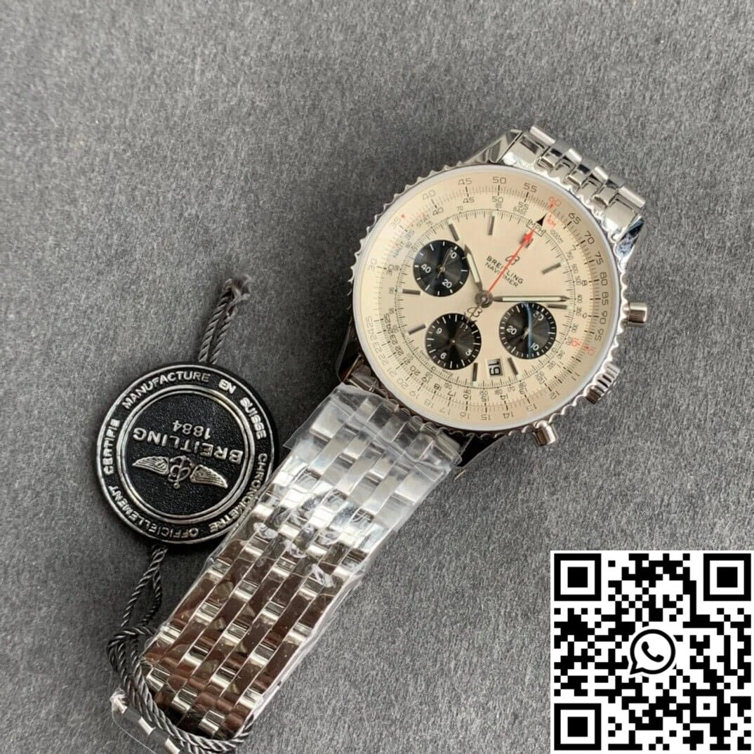 Modern Breitling Navitimer 1 B01 AB0121211G1A1 GF Factory Silver Dial 1602