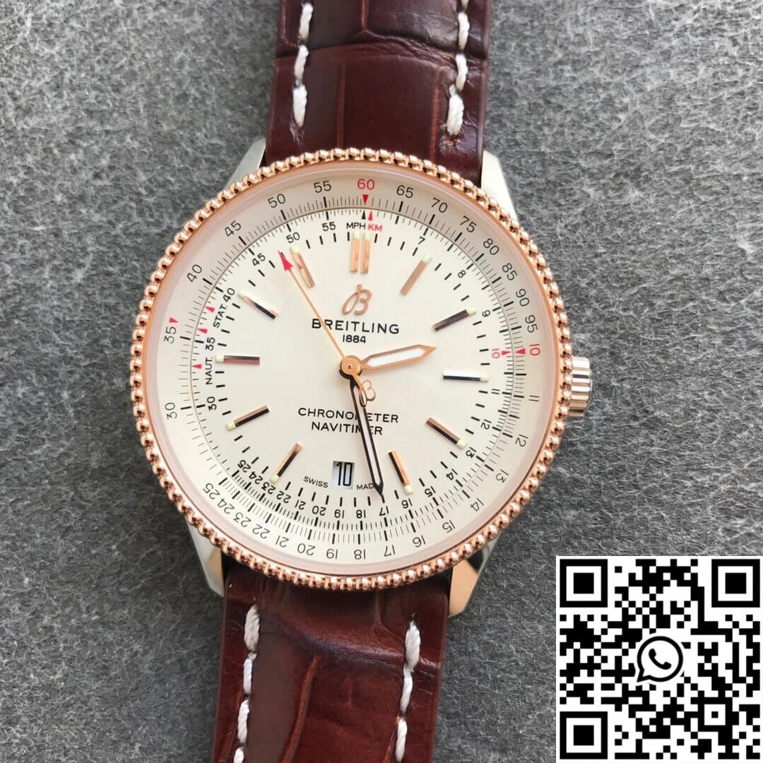 Breitling Navitimer 1 U17326211G1P2 V7 Factory Cowhide Strap NewStyle 1615