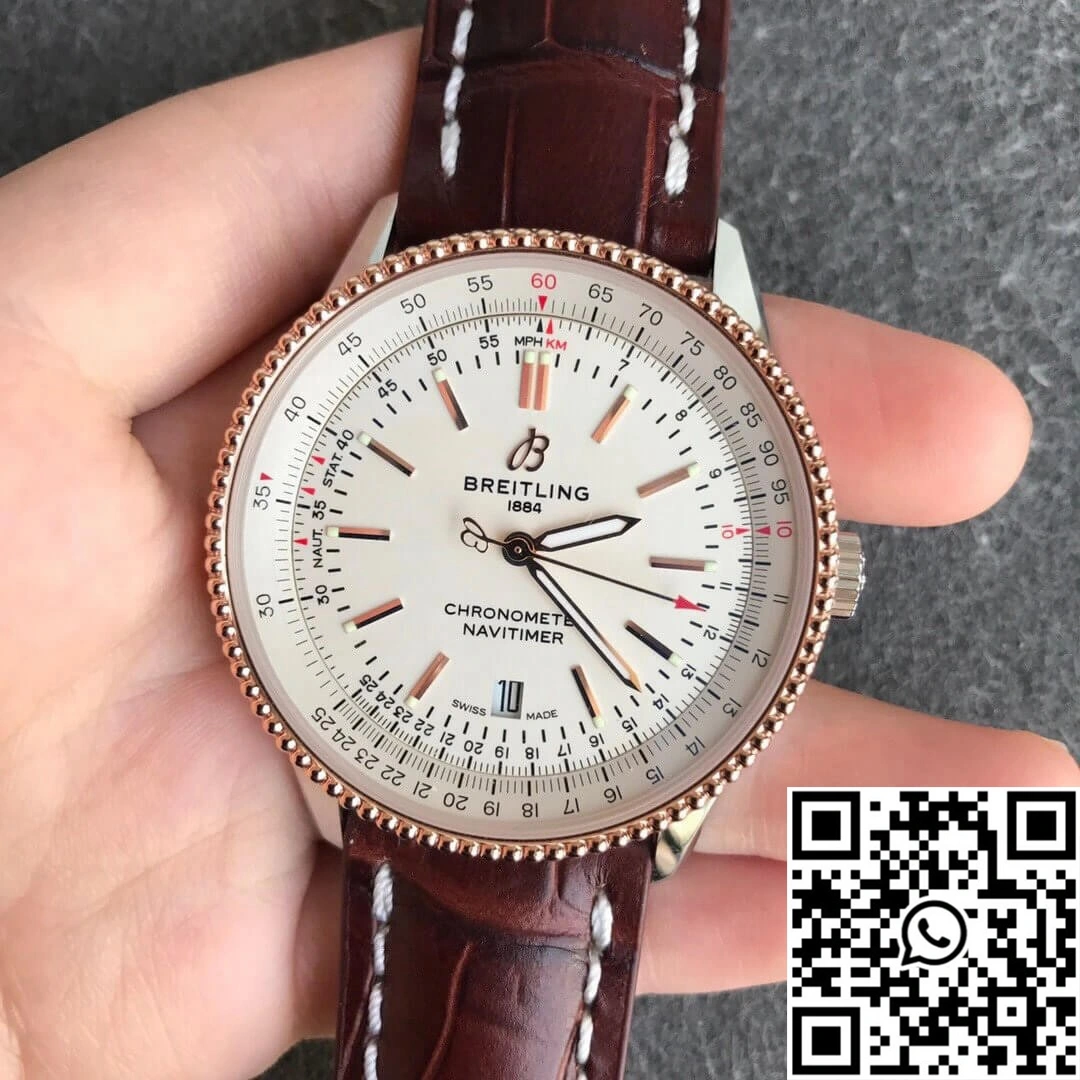 Breitling Navitimer 1 U17326211G1P2 V7 Factory Cowhide Strap NewStyle 1615