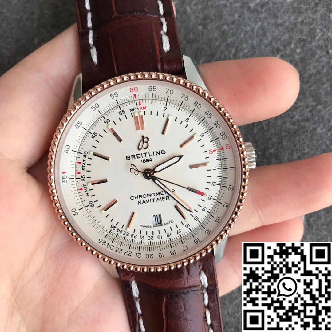Breitling Navitimer 1 U17326211G1P2 V7 Factory Cowhide Strap NewStyle 1615