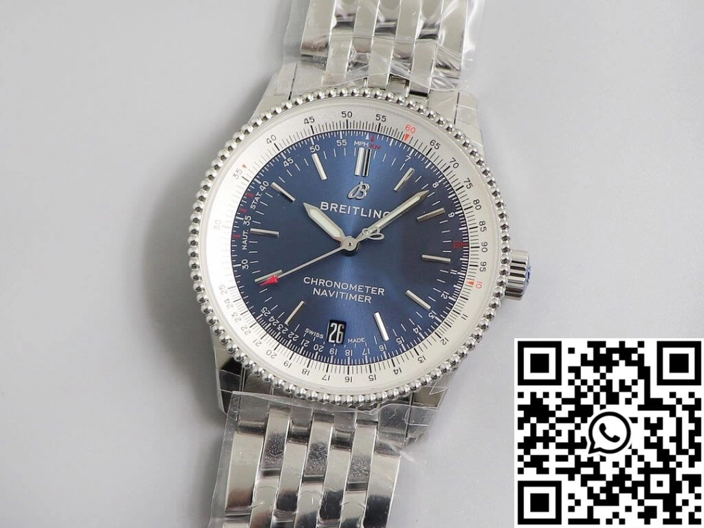 Breitling Navitimer Automatic 38 A17325211C1A1 KOR Factory Blue Dial EasyMatch 1606