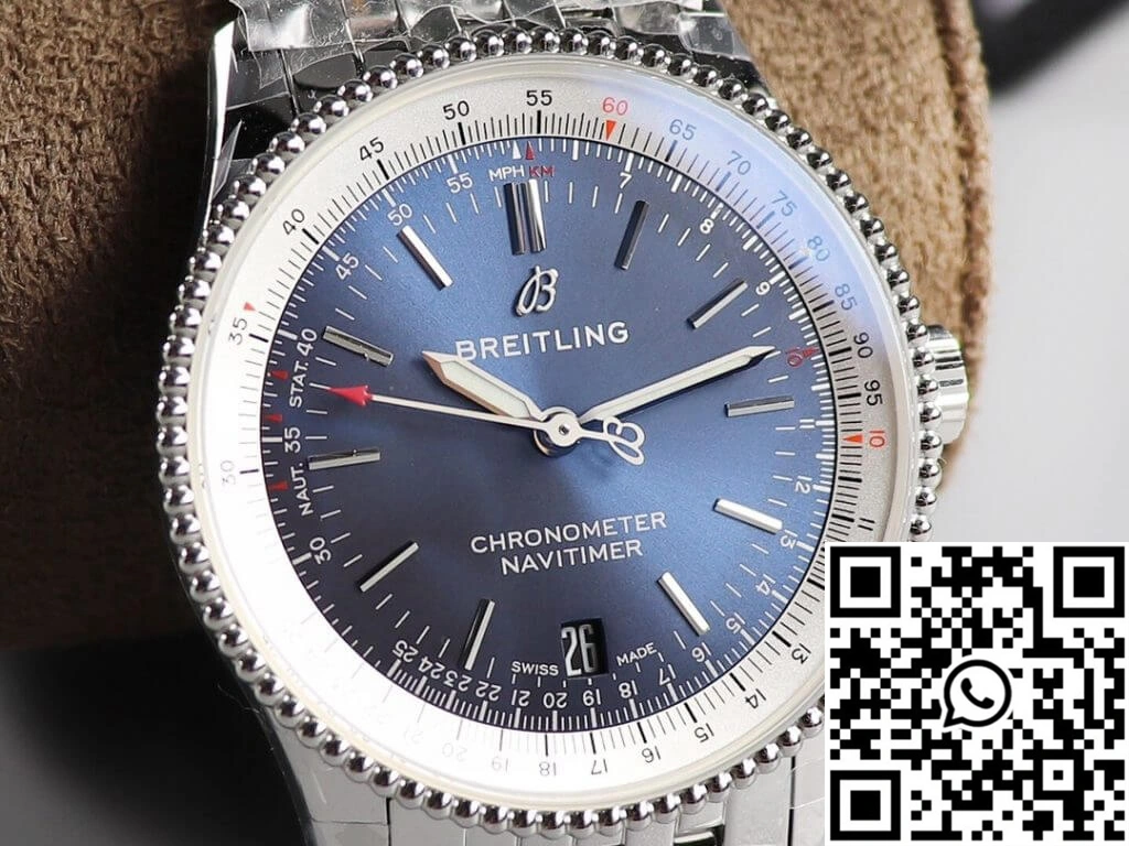 Breitling Navitimer Automatic 38 A17325211C1A1 KOR Factory Blue Dial EasyMatch 1606