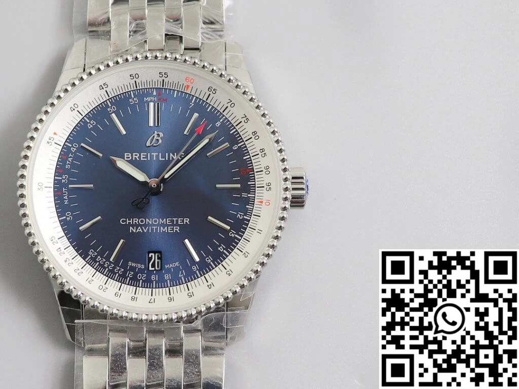 Breitling Navitimer Automatic 38 A17325211C1A1 KOR Factory Blue Dial EasyMatch 1606